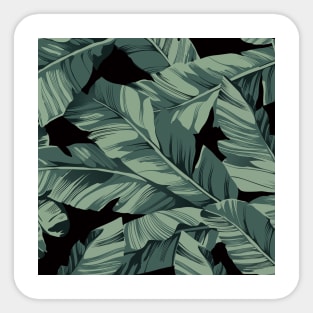 Banana leaves 6 Sticker